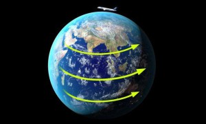 飞机悬停空中能否到达地球另一端 飞机追得上地球自转吗