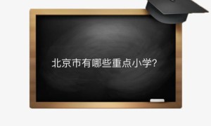 北京市有哪些重点小学？盘点2020年最新北京市重点小学排名